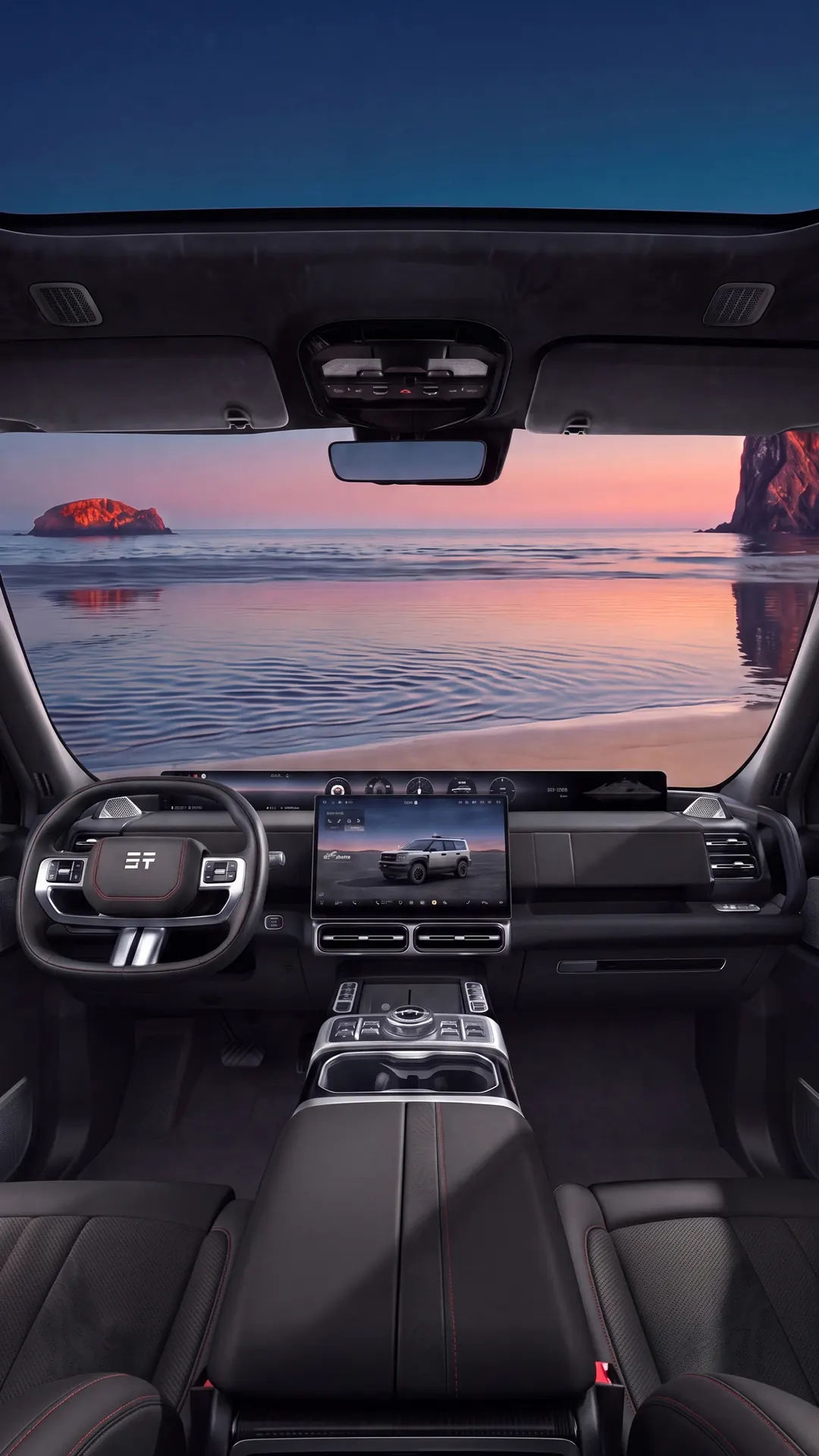 JETOUR G700 — 15.6 инчийн төв мэдрэгч дэлгэц