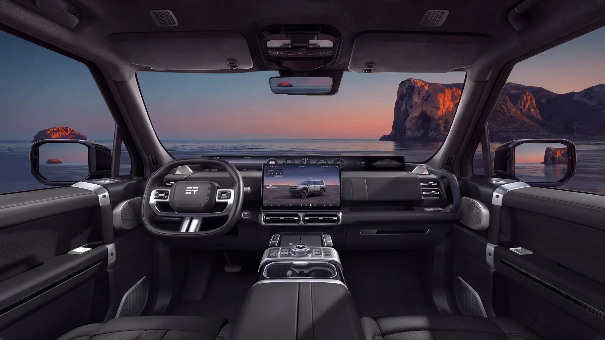 JETOUR G700 — 15.6 инчийн төв мэдрэгч дэлгэц