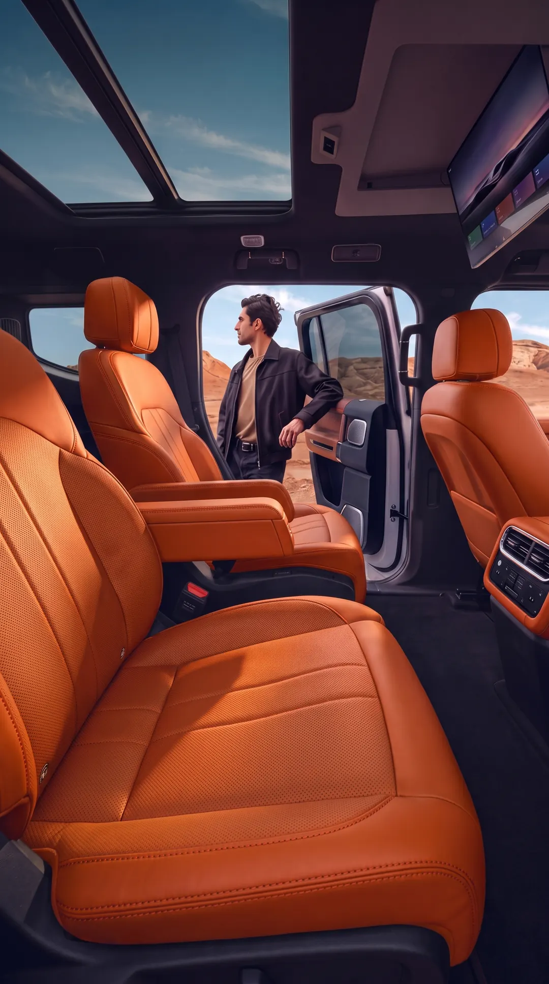 JETOUR G700 — Уужим салон — улбар шар