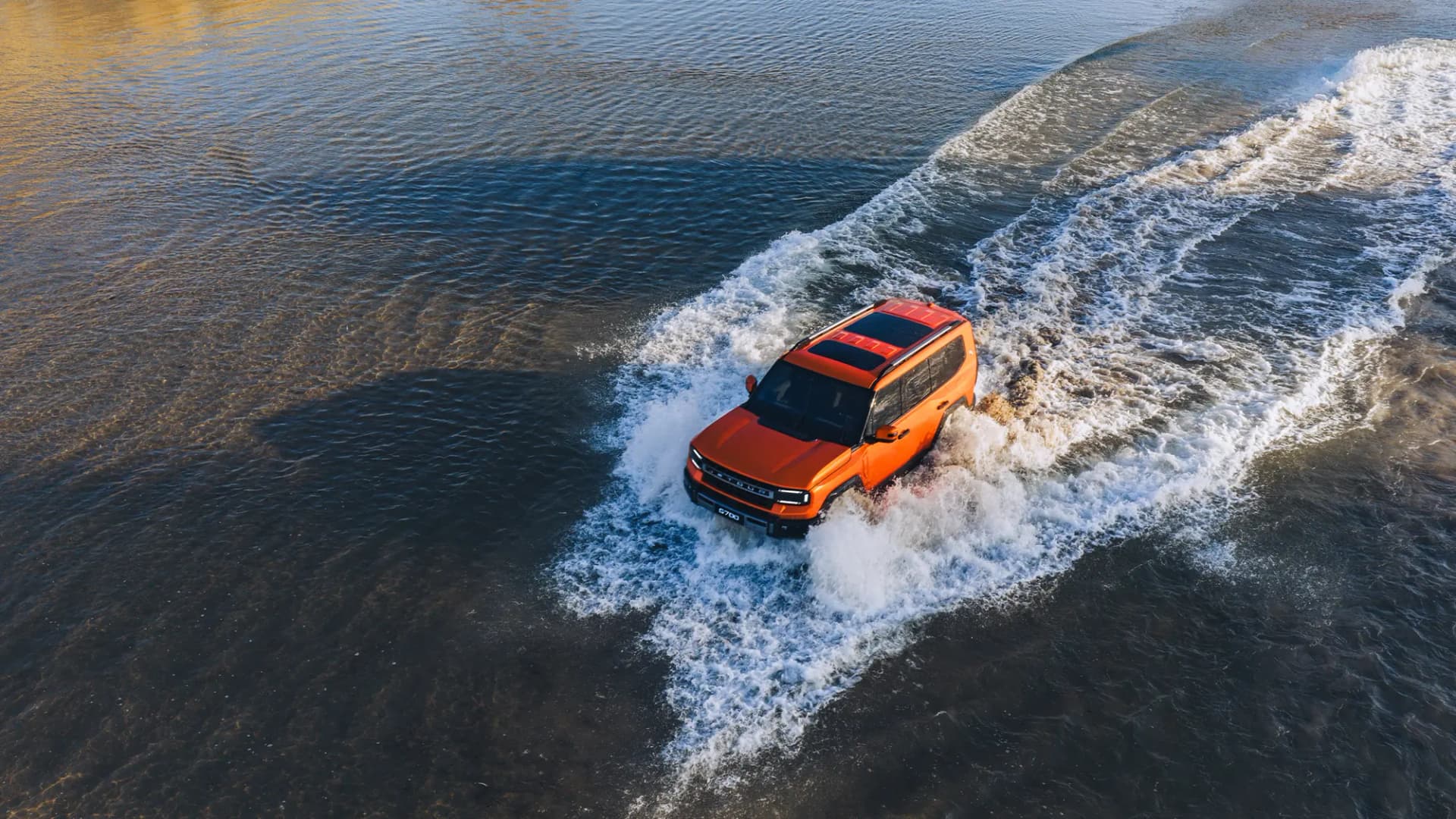 JETOUR G700 — Ус туулах гүн 900–970 мм