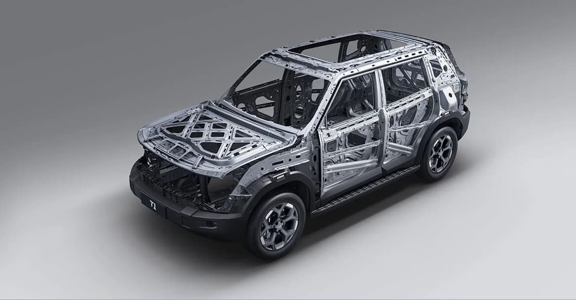 JETOUR T1 — ган хийцтэй их биеийн бүтэц