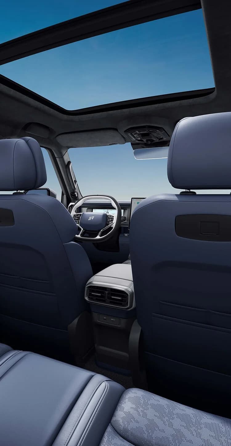 JETOUR T2 PHEV — панорамик люк