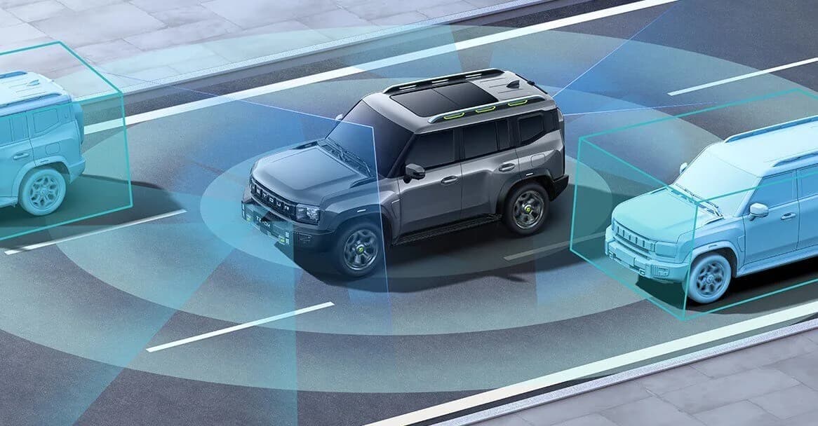 JETOUR T2 PHEV — жолоодлогын туслах систем